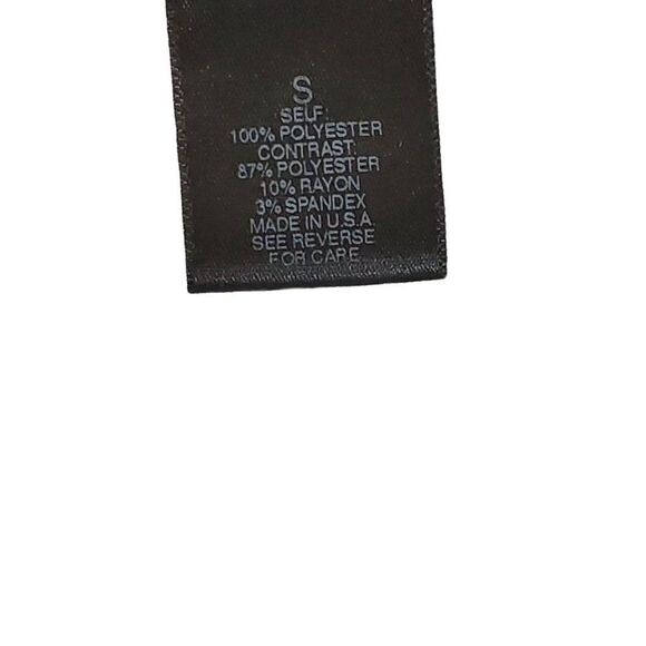 Wet Seal SMALL Ivory lace Grey Overly SS Blouse Top - Picture 2 of 3